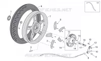 Hinterrad trommelbremse