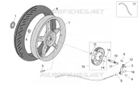 Hinterrad trommelbremse