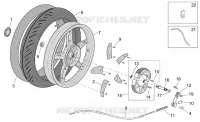 Hinterrad trommelbremse