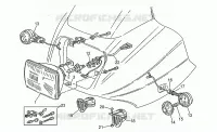 Scheinwerfer-Hupe