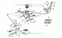 Hinterradbremspumpe