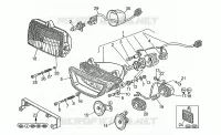 Scheinwerfer-Hupe