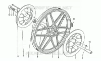 Vorderrad Legier.-1.Serie