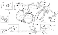 Frontscheinwerfer/Hupe