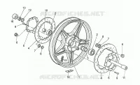 Vorderrad Legierung