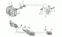 Scheinwerfer-Hupe