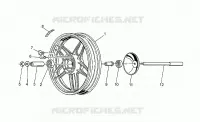 Hinterrad Legierung