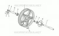 Hinterrad abRahmenPG17001