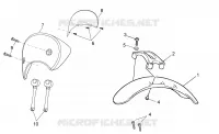 Frontaufbau - Vrd. Schutzblech