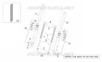 Marzocchi Gabel - Schaften, Hülsen