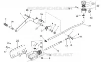 Hinterradbremspumpe