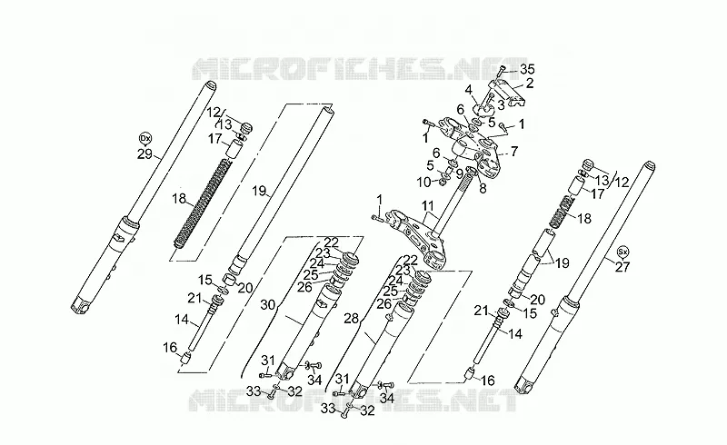 Vorderradgabel KD131645>