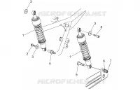 Hinten Stoßdämpfer