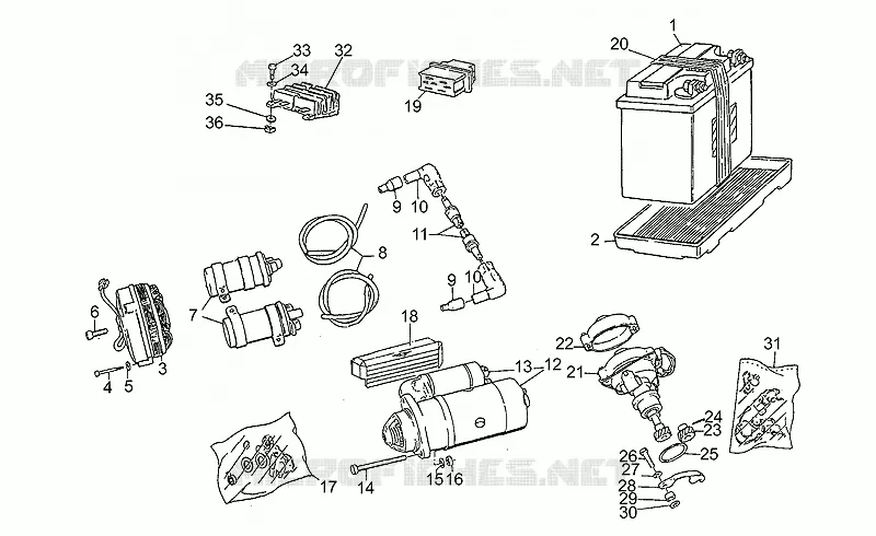 Startermotor Bosch