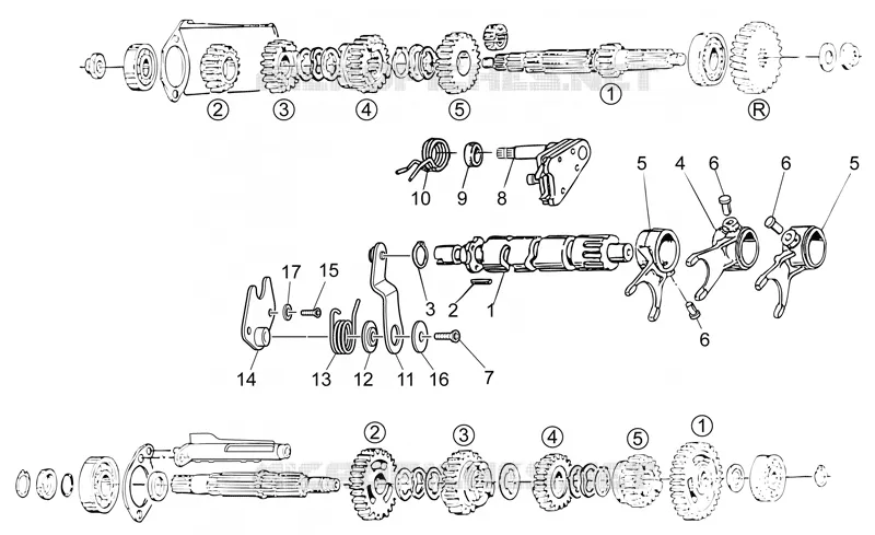 Schaltgabel