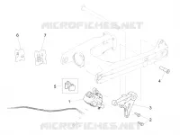 Hinterradbremszange