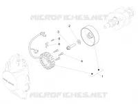 ZUNDUNG - LICHTMASCHINE - STATOR