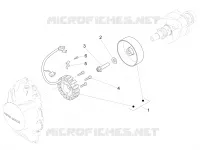 ZUNDUNG - LICHTMASCHINE - STATOR