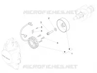ZUNDUNG - LICHTMASCHINE - STATOR