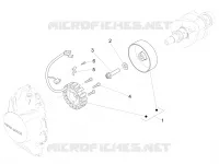 ZUNDUNG - LICHTMASCHINE - STATOR