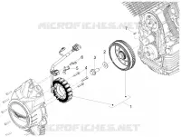 ZUNDUNG - LICHTMASCHINE - STATOR