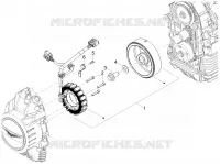 ZUNDUNG - LICHTMASCHINE - STATOR