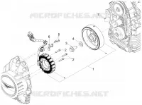 ZUNDUNG - LICHTMASCHINE - STATOR