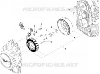 ZUNDUNG - LICHTMASCHINE - STATOR