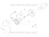 ZUNDUNG - LICHTMASCHINE - STATOR
