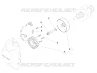 ZUNDUNG - LICHTMASCHINE - STATOR