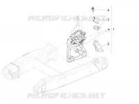 Hinterradbremszange