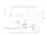 Hinterradbremszange