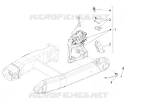 Hinterradbremszange