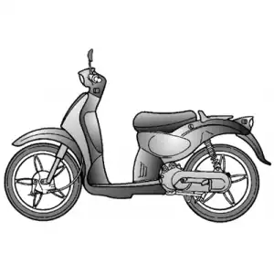 Scarabeo 2T (engine Minarelli)